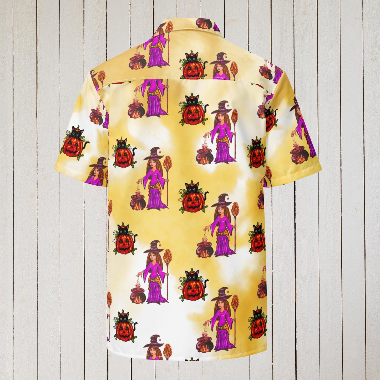 Halloween Unisex button shirt