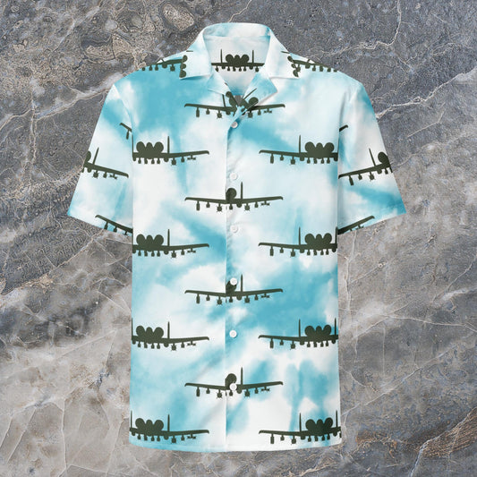 A-10 Unisex button shirt