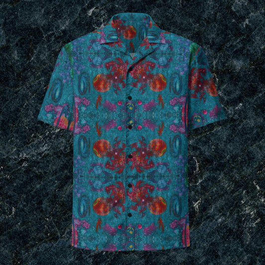 Kaleidoscope Universe Unisex button shirt