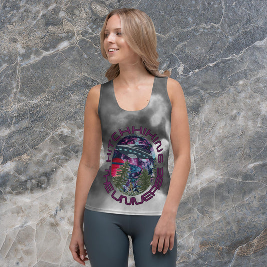 Hitchhiking The Universe Sublimation Cut & Sew Tank Top