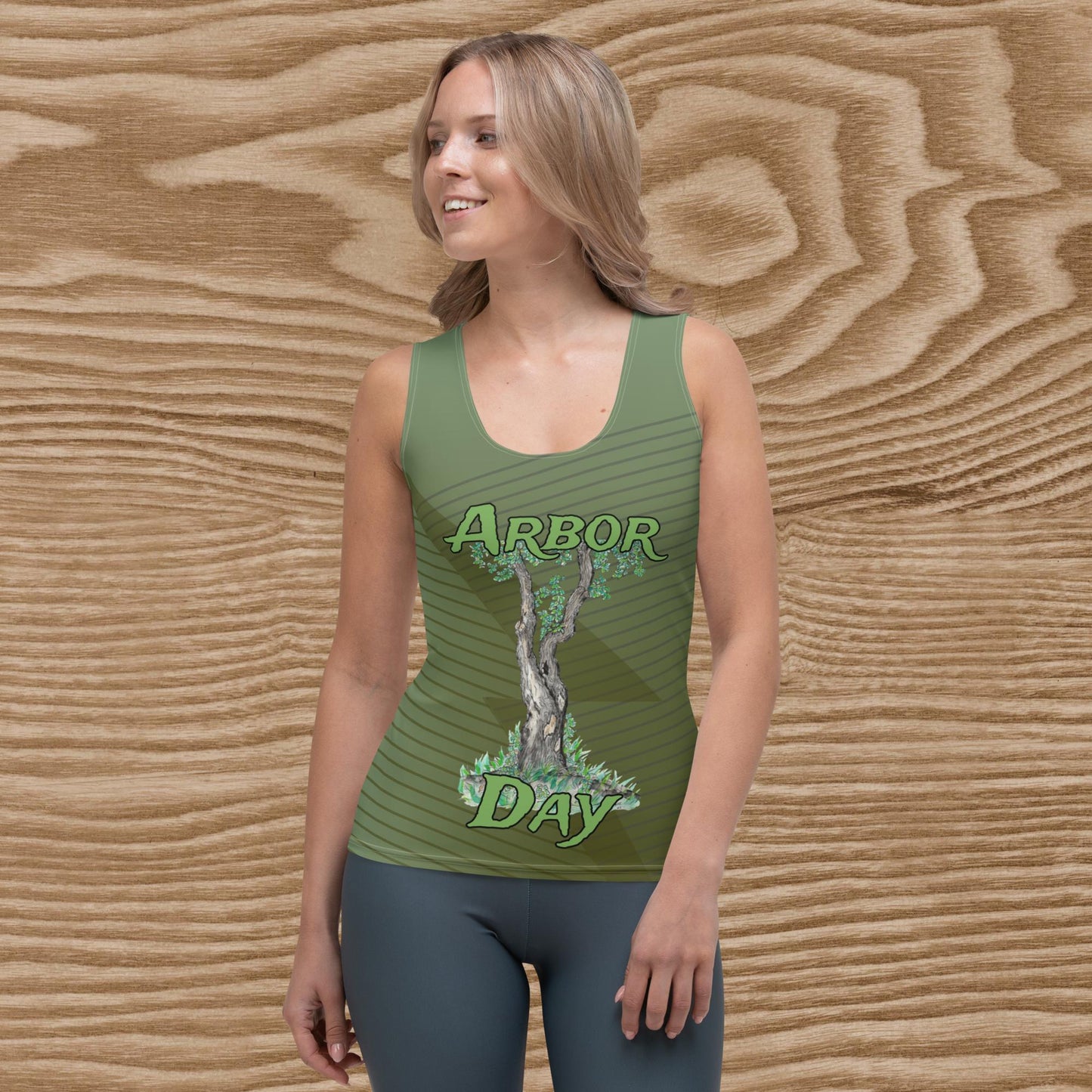 Arbor Day Sublimation Cut & Sew Tank Top