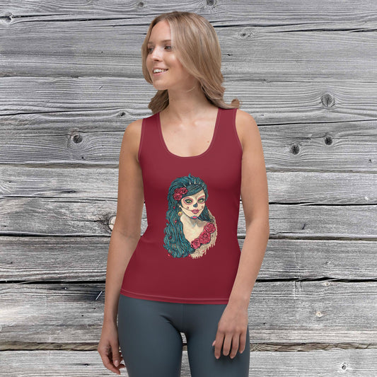 La Catrina Sublimation Cut & Sew Tank Top