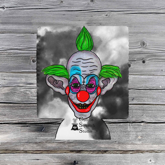 Evil Green Clown Can cooler