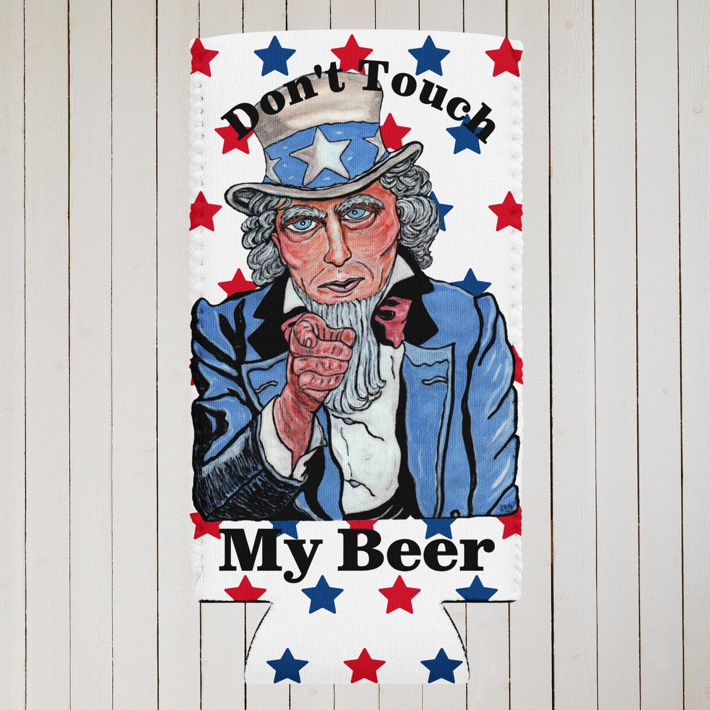 Uncle Sam Can cooler