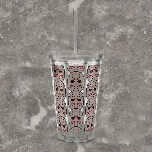 Jason Clear plastic tumbler