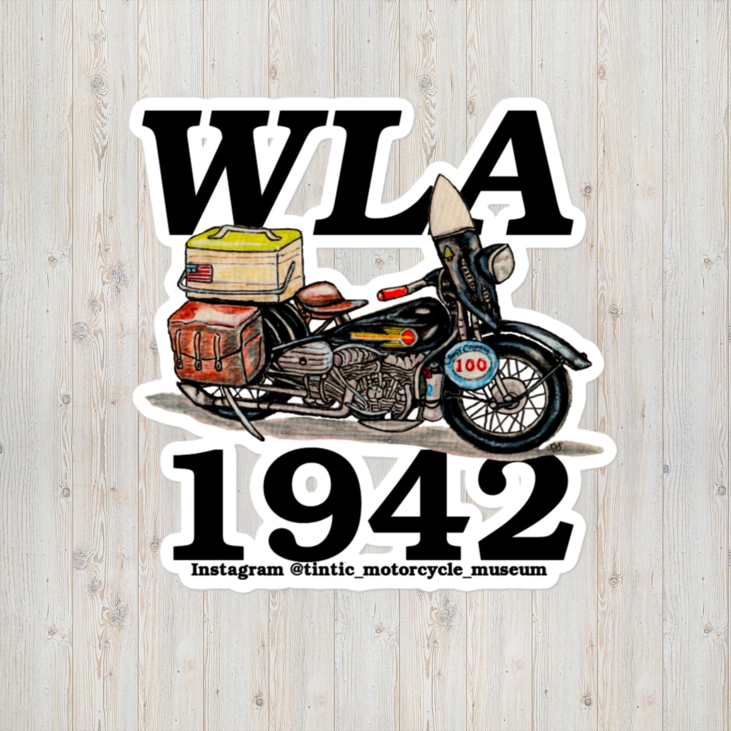 WLA Bubble-free stickers