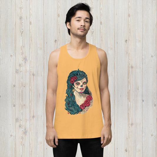 La Catrina Men’s premium tank top