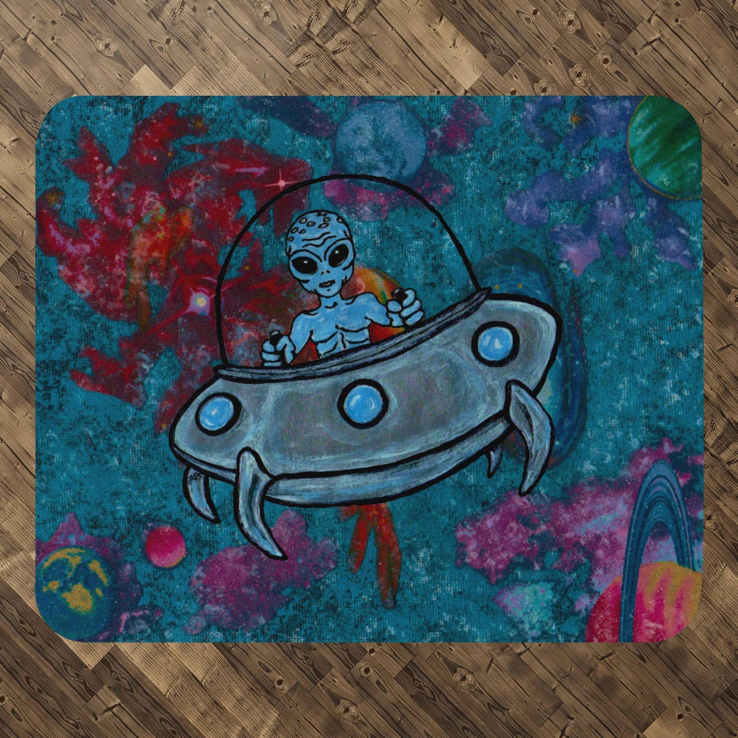 Space Invader Mouse pad