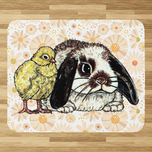 Cute and Fluffy Mouse pad