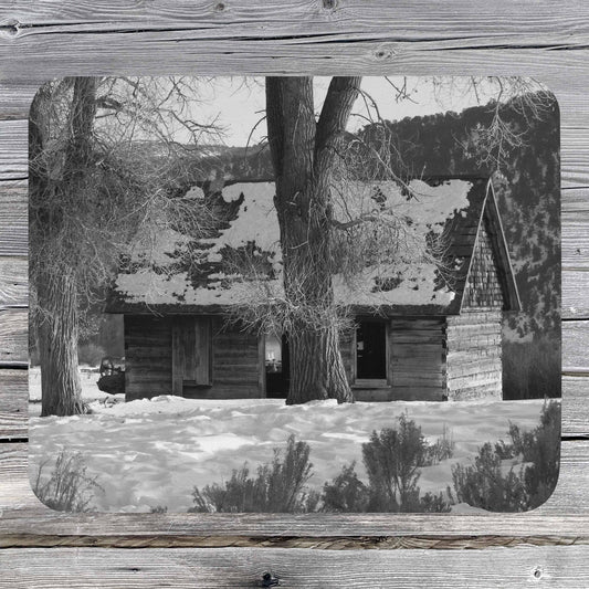 Old Cabin Mouse pad