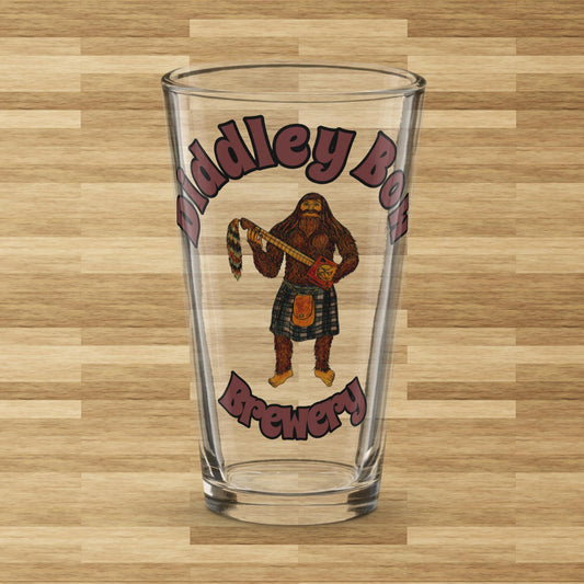 Diddley Bow Shaker pint glass