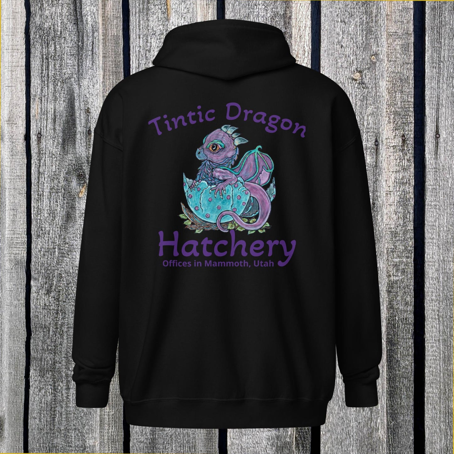 Baby Dragon Unisex heavy blend zip hoodie