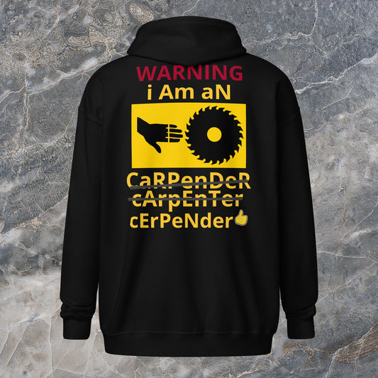 Carpenter Unisex heavy blend zip hoodie