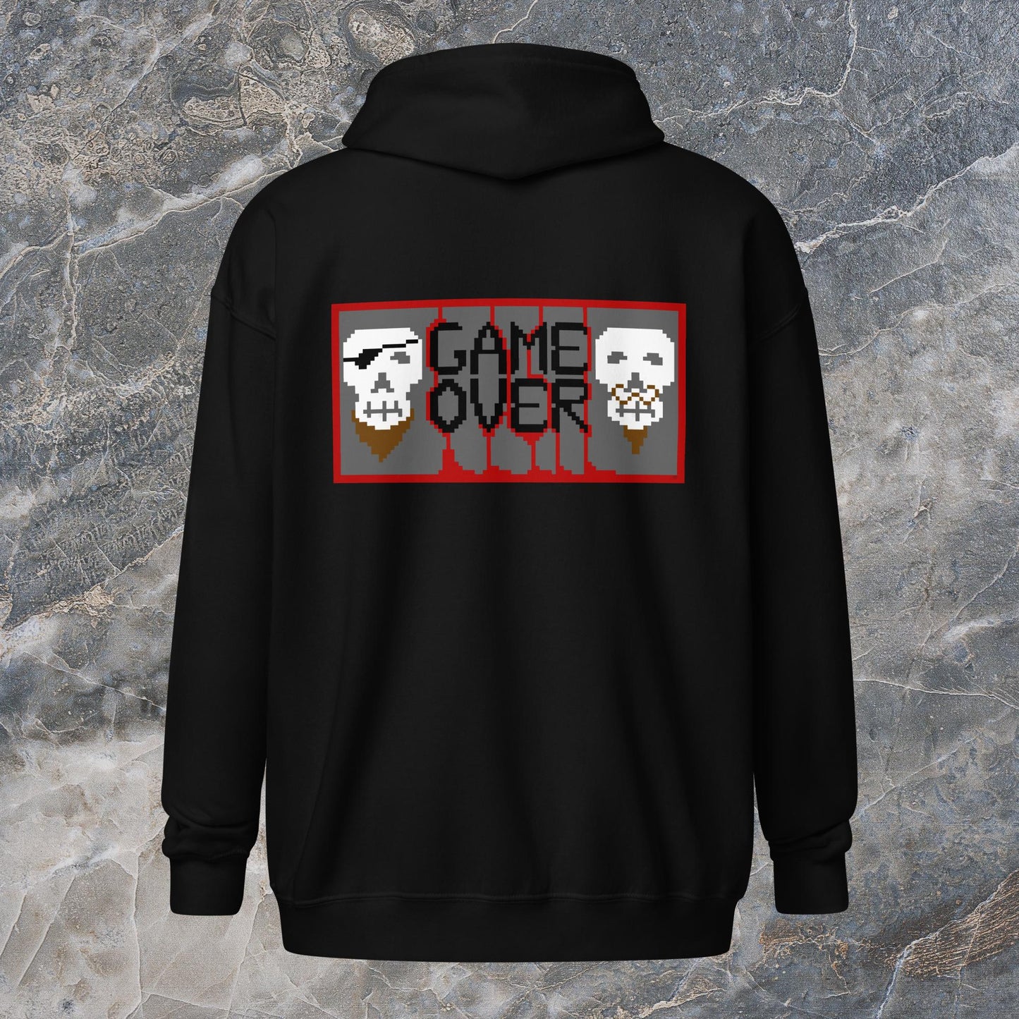 Game Over Unisex heavy blend zip hoodie