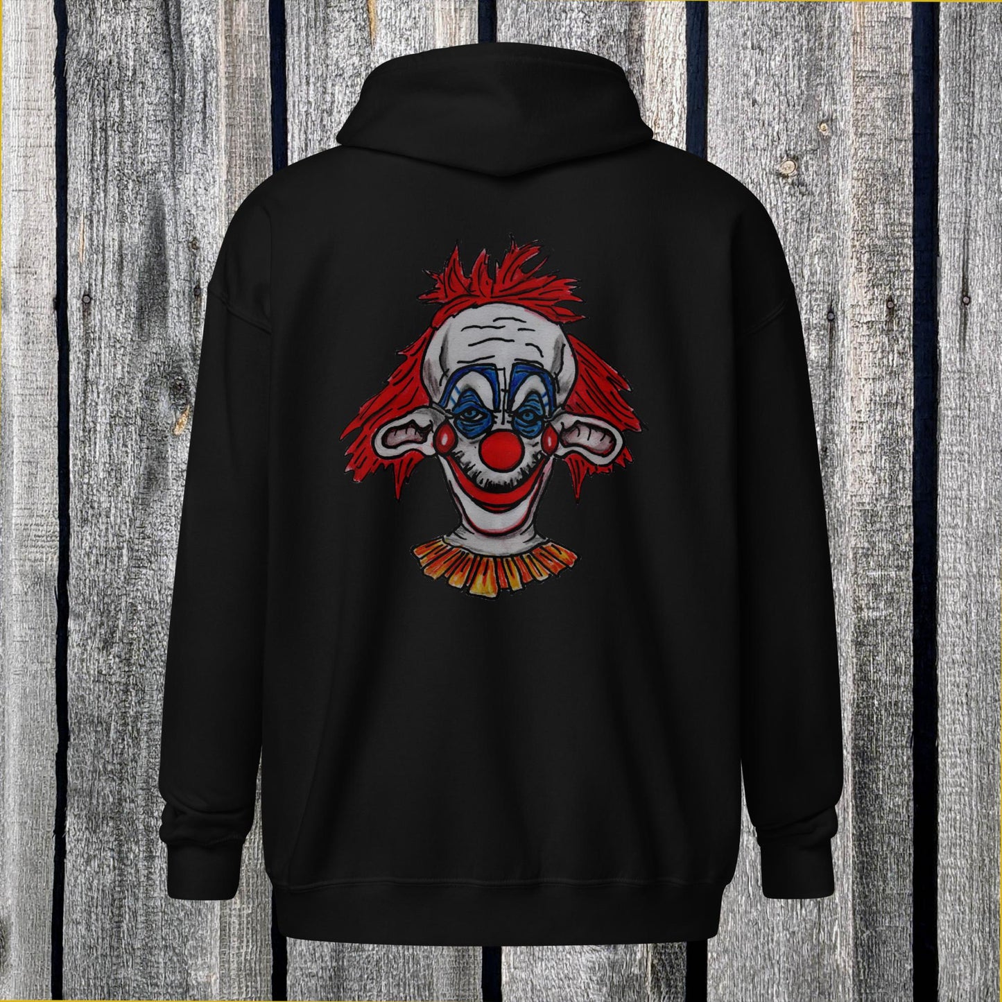 Red Clown Unisex heavy blend zip hoodie