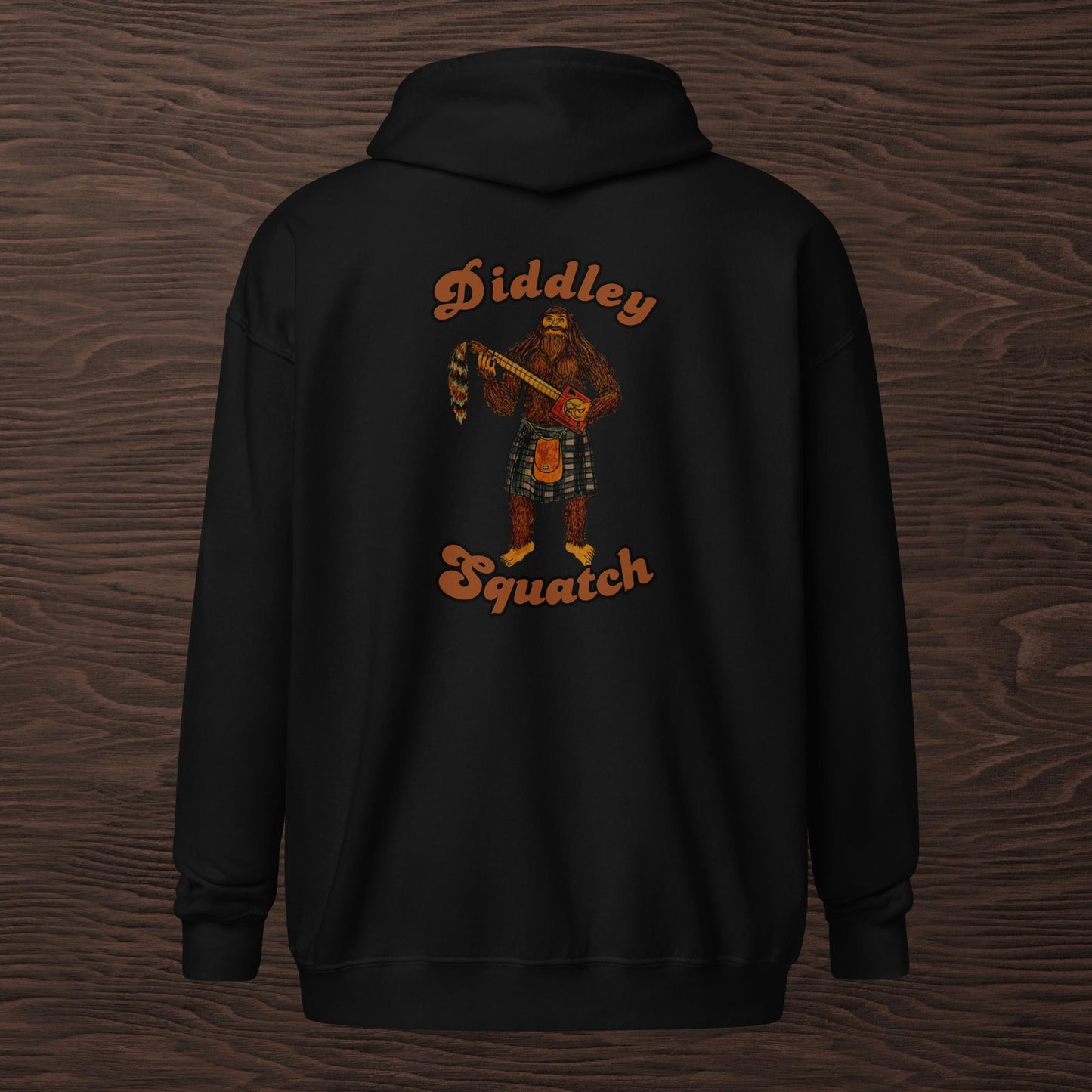 Diddley Squatch Unisex heavy blend zip hoodie