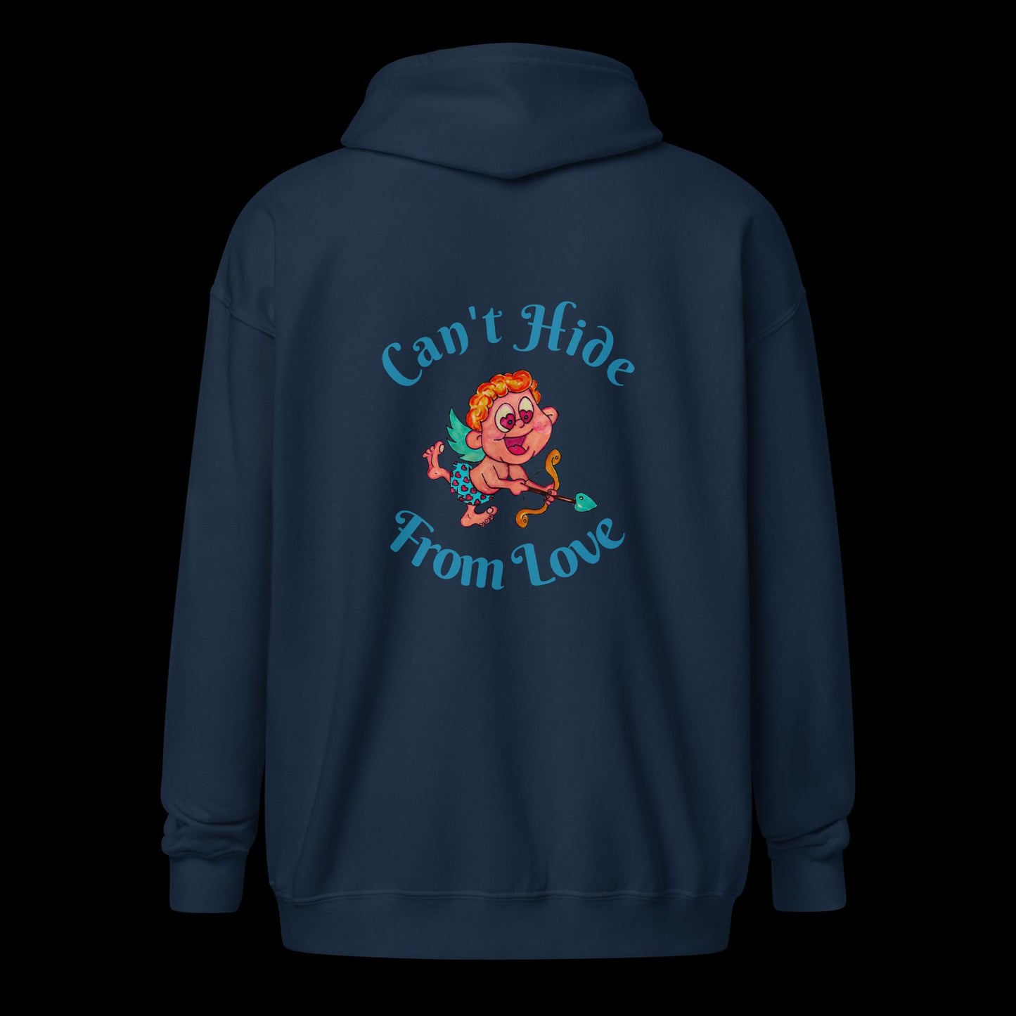 Cupid Unisex heavy blend zip hoodie