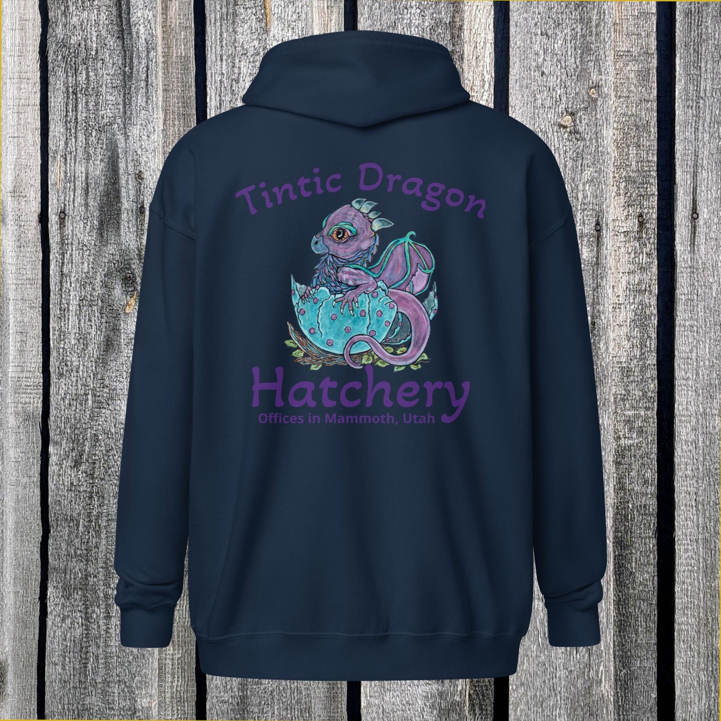 Baby Dragon Unisex heavy blend zip hoodie