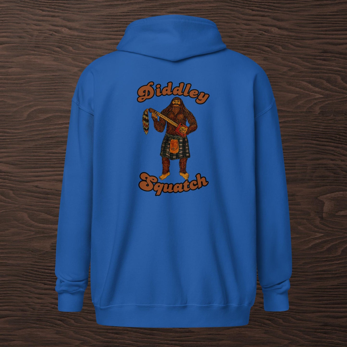 Diddley Squatch Unisex heavy blend zip hoodie