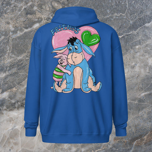 Best Friends Unisex heavy blend zip hoodie