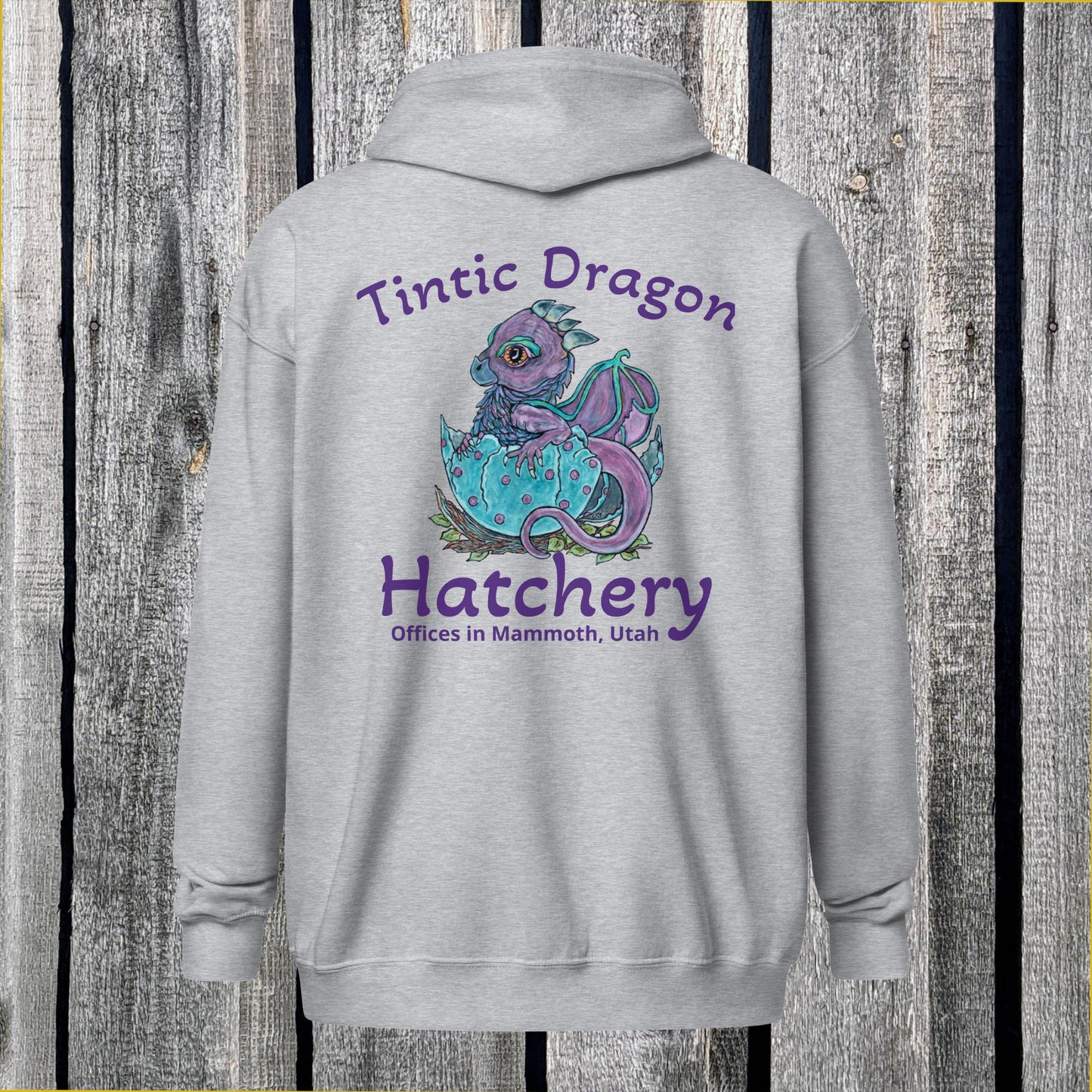 Baby Dragon Unisex heavy blend zip hoodie