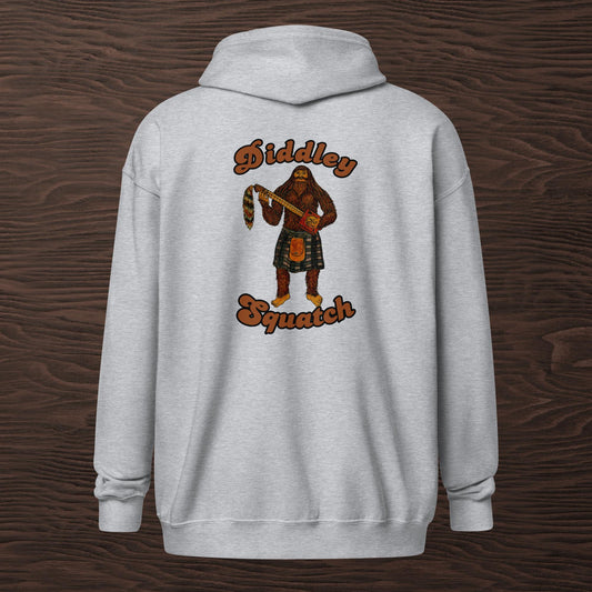 Diddley Squatch Unisex heavy blend zip hoodie