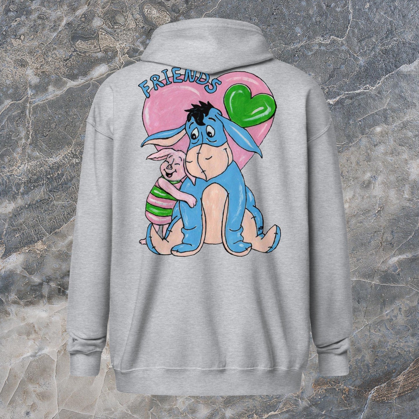 Best Friends Unisex heavy blend zip hoodie