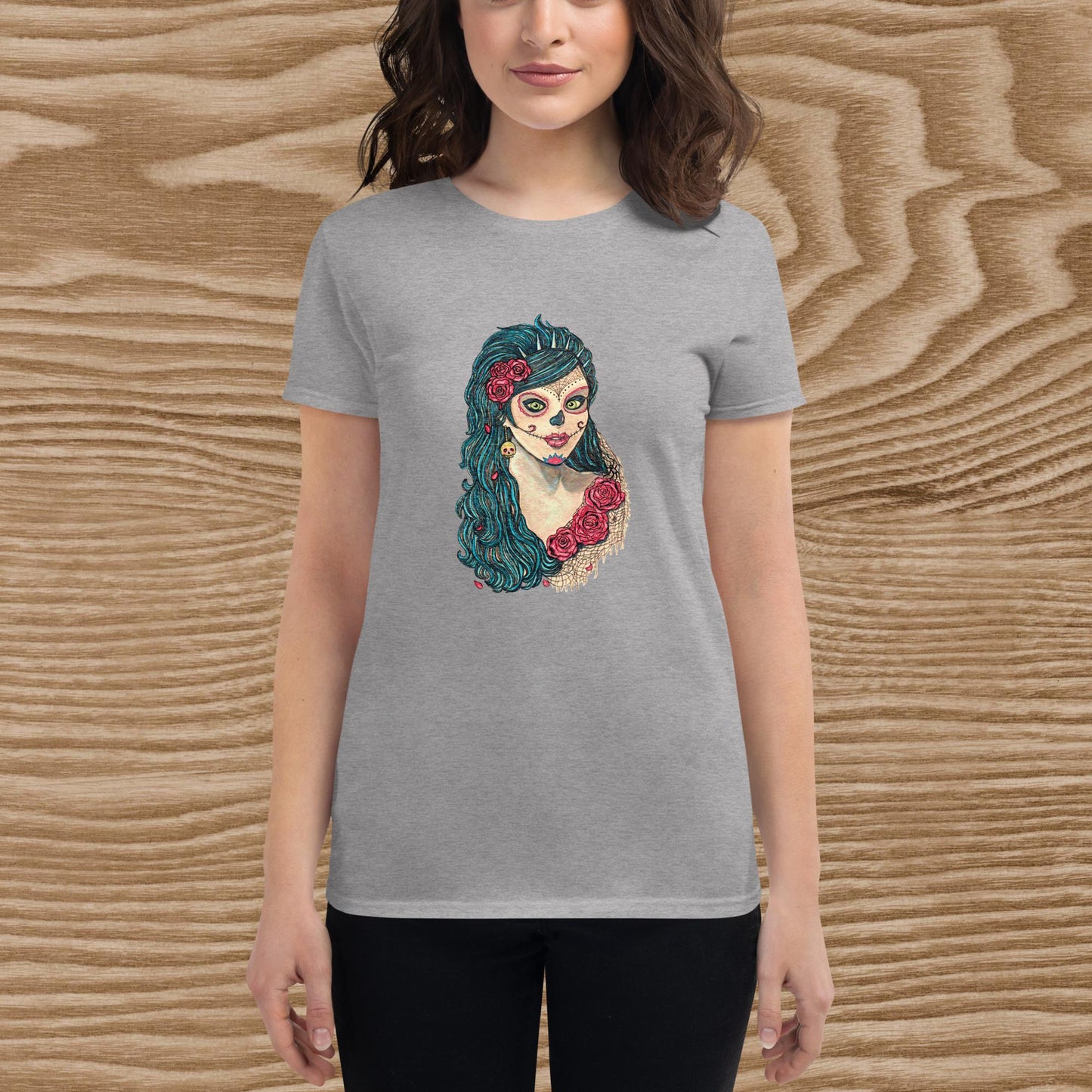 La Catrina Women's short sleeve t-shirt