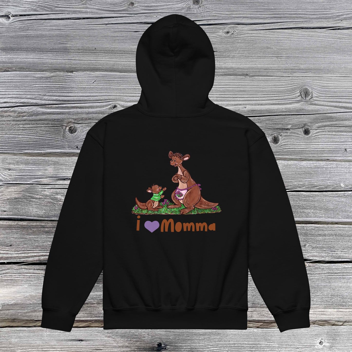 Kanga and Roo Youth heavy blend hoodie