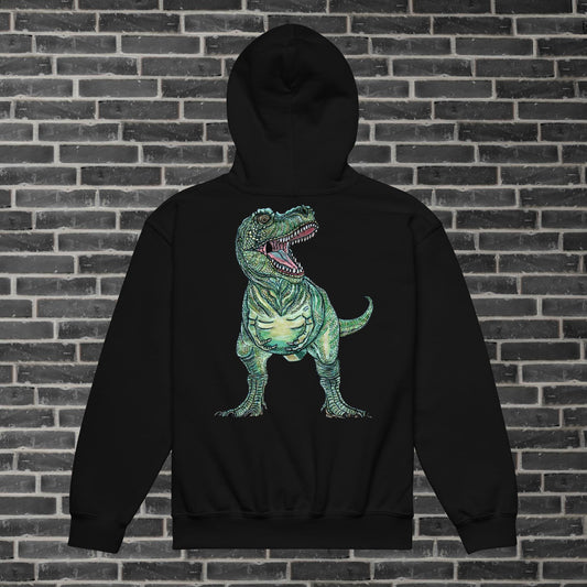 T-Rex Youth heavy blend hoodie