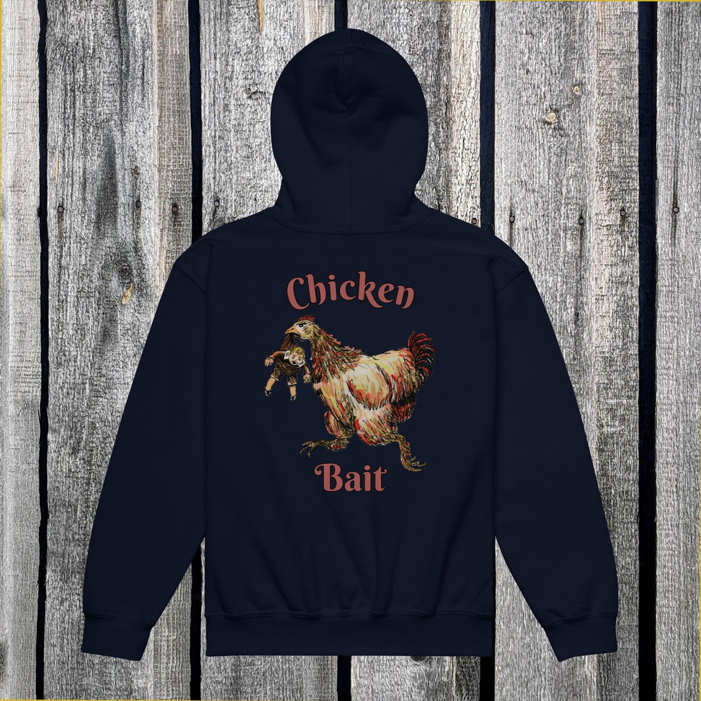 Chicken Bait Youth heavy blend hoodie