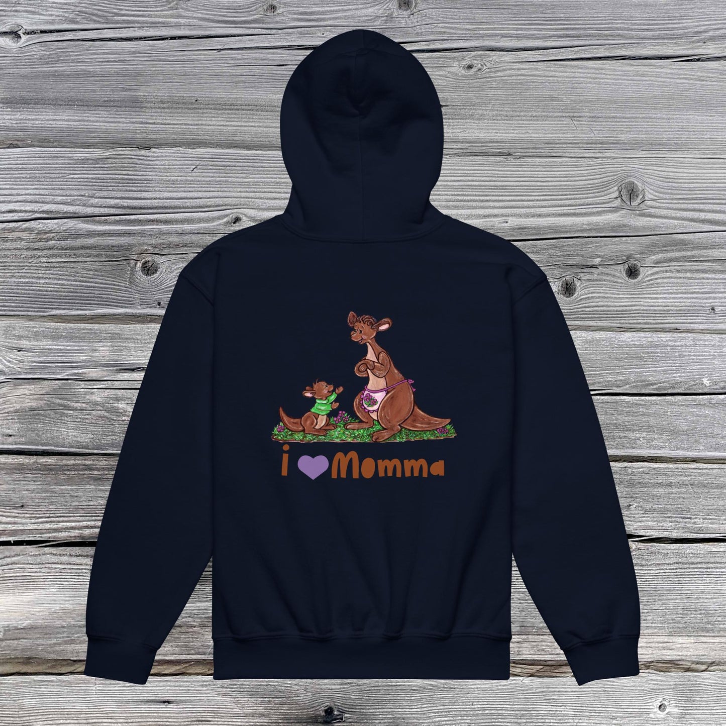 Kanga and Roo Youth heavy blend hoodie