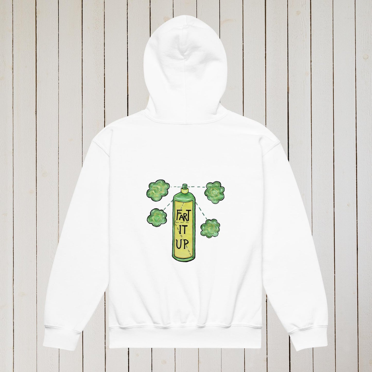 Fart it Up Youth heavy blend hoodie