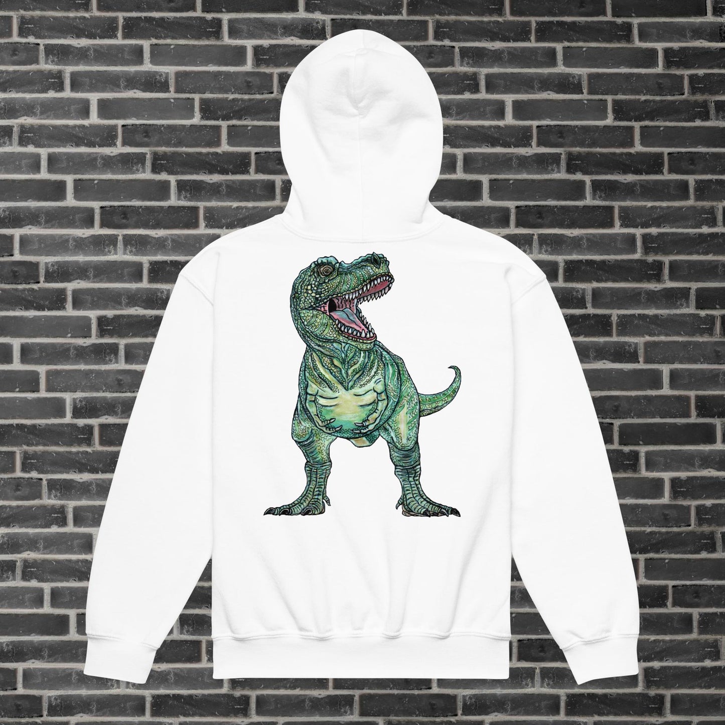 T-Rex Youth heavy blend hoodie